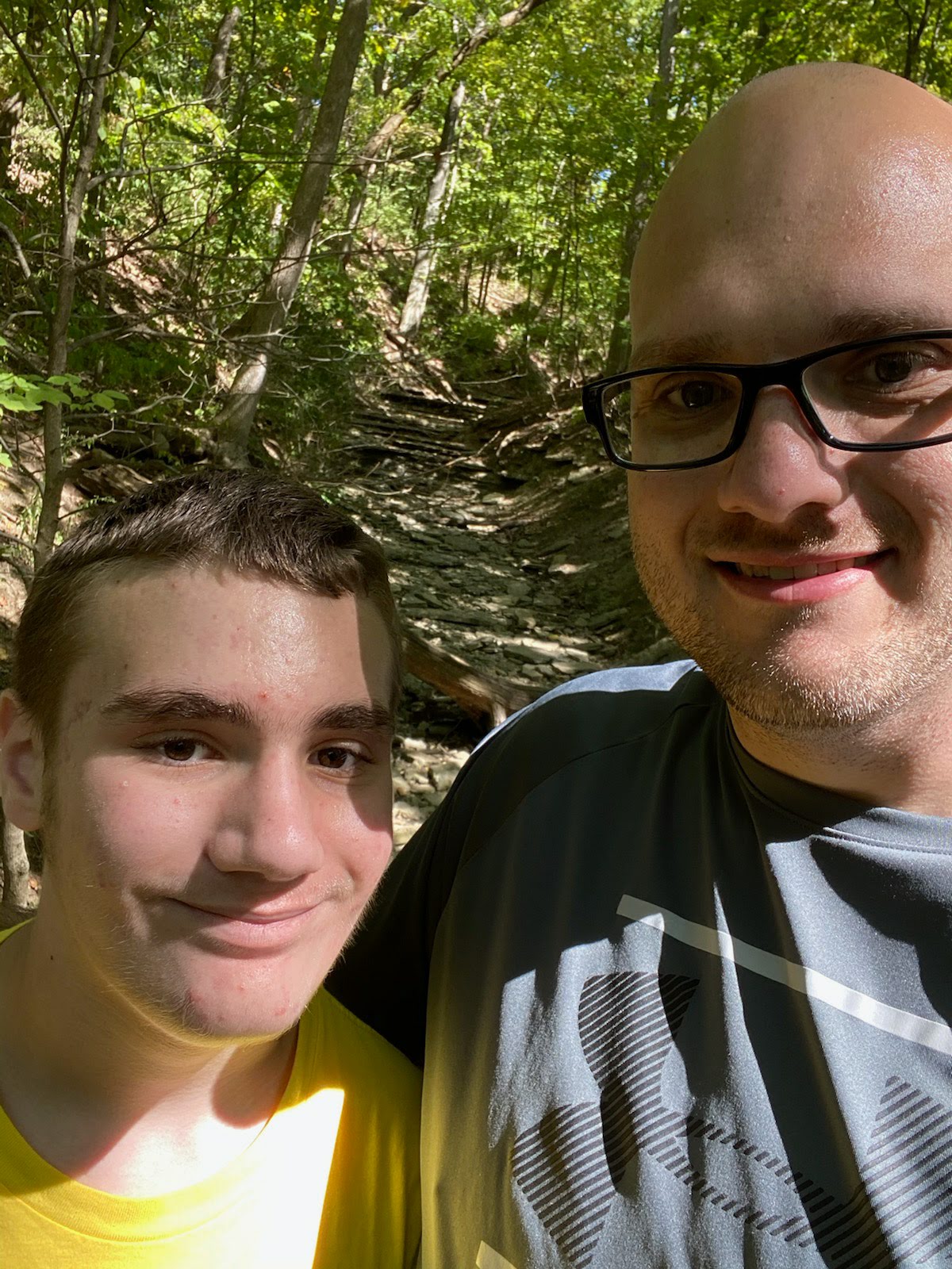 A picture of me and my dad.